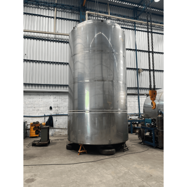Tanques Aço inox 304, 50.000 litros com serpentina para óleo de palma - Image 2